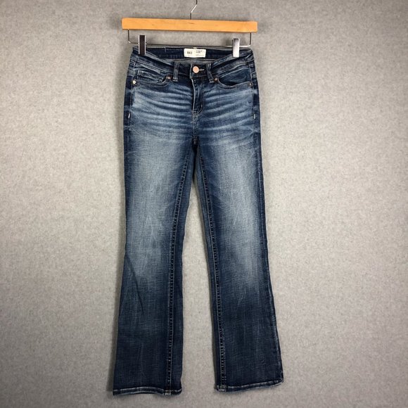 BKE Denim - BKE Stella Mid Rise Slim Fit Tailored Jeans Size 24